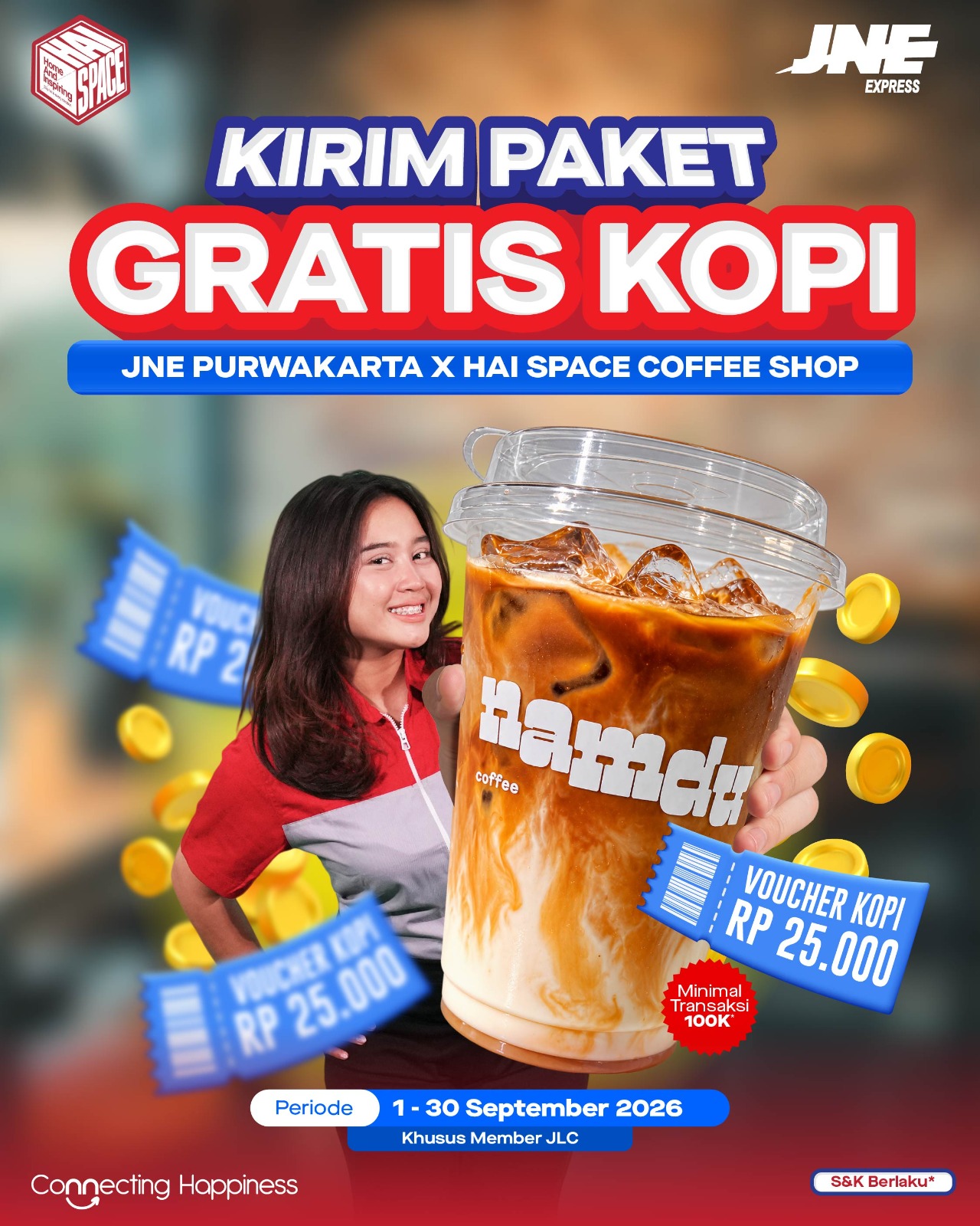 KIRIM PAKET, DAPAT KOPI GRATIS! 